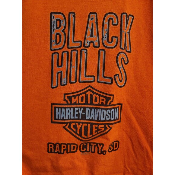 Black Hills Harley-Davidson® Men's Building Short Sleeve T-Shirt - Picture 2 of 11